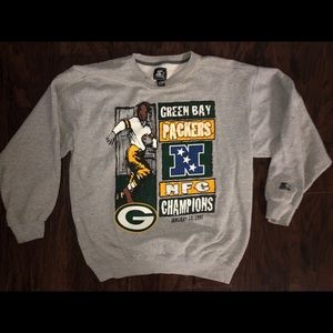 Vtg 1997 Green Bay Packers NFC Champions Starter